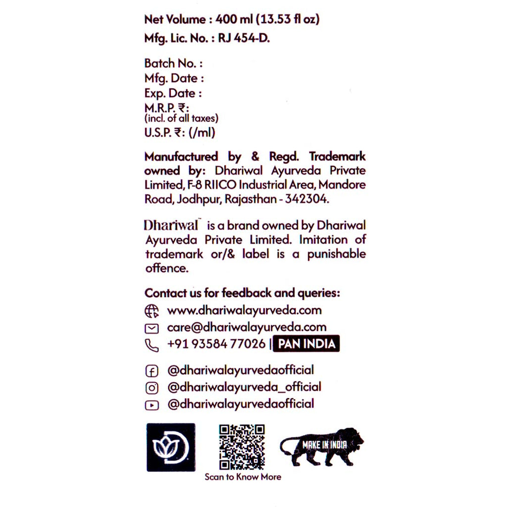 Mahaveer Tel - Ayurvedic Pain Relief Oil