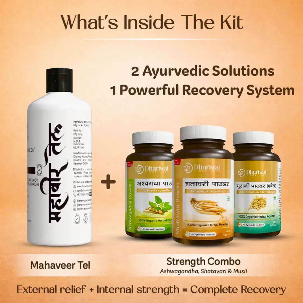 Advanced Ayurvedic Strength & Recovery Kit