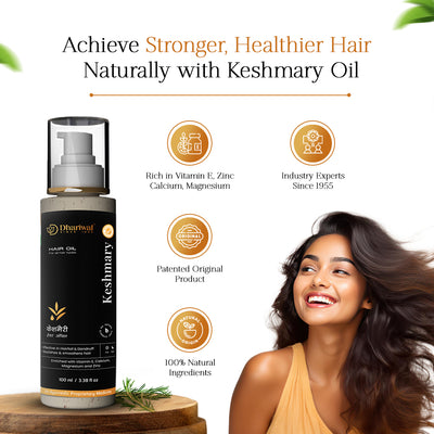 Keshmary Hair Oil : Pure Ayurvedic Care for your Hair