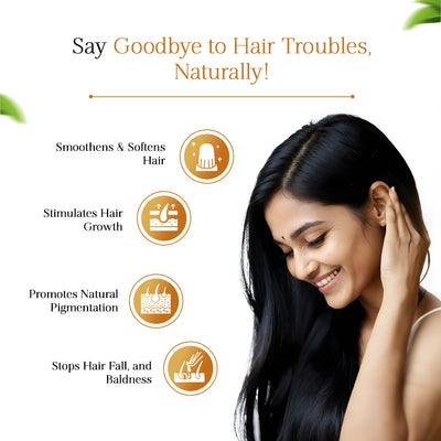 Keshmary Hair Oil : Pure Ayurvedic Care for your Hair